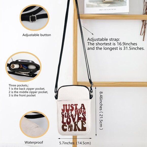 Chic So-da Inspire Messenger Bag for Drink Lovers – Adjustable & Spacious Design - Picture 2 of 7